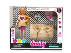 DDD Toys Mannequinpop + goudkleurig handtasje