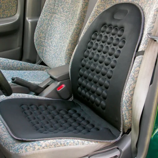 Carpoint Massagekussen zwart