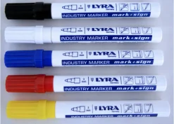 Lyra Merkstift industry marker mark & sign geel 3 mm