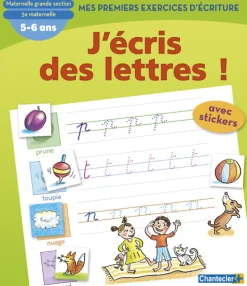 Deltas Mes premiers exercices d'écriture: des lettres