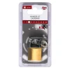 Euro Tools Messing hangslot 30 mm + 2 sleutels