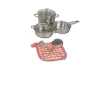 DDD Toys Metalen Keukenset voor Kinderen - Speelgoed Pannenset - 36 delig
