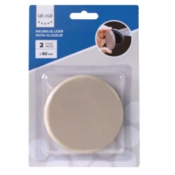 DDD meubelglijder 90 mm beige 2 stuks