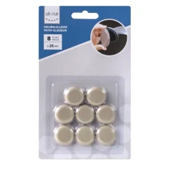 DDD meubelglijder 25 mm beige 8 stuks