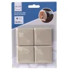 DDD Meubelglijder vierkant 50x50 mm beige 4 stuks