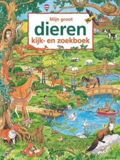 Deltas Mijn grote dieren kijk- en zoekboek