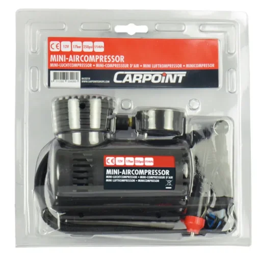 Carpoint Mini bandenpomp / luchtcompressor