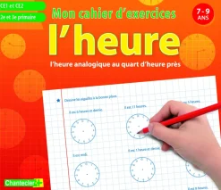 Deltas Mon cahier d'excercices l'heure