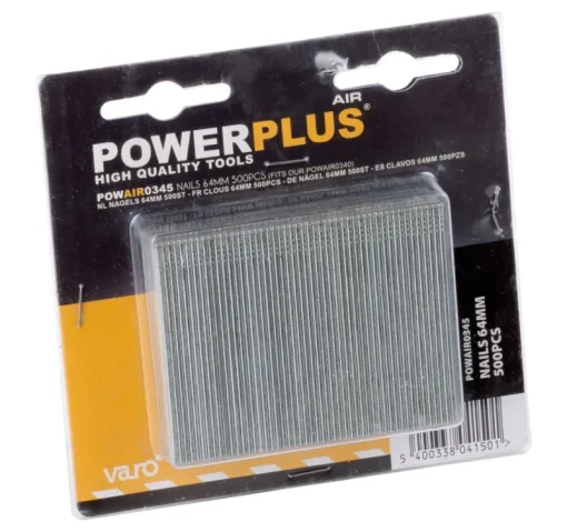 Powerplus Nagels 64 mm 500 stuks