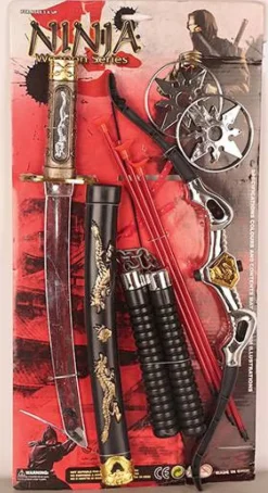 Partyline Ninja Accessoires Set