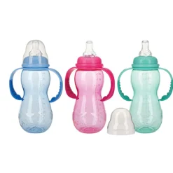 Nuby Oefenfles uit Tritan™ met speen - standaard hals - 320ml - 3m+