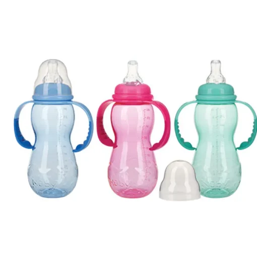 Nuby Oefenfles uit Tritan™ met speen - standaard hals - 320ml - 3m+