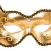 Partyline Oogmasker Goud Met Glitter