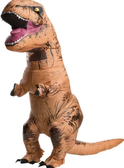 Kinderen Euro Shop Opblaasbaar Dinosaurus Verkleedpak T-Rex - Maat 116