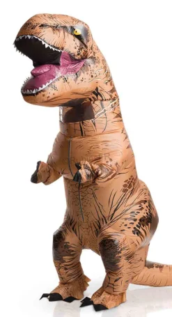 Kinderen Euro Shop Opblaasbaar Dinosaurus Verkleedpak T-Rex - Maat 116
