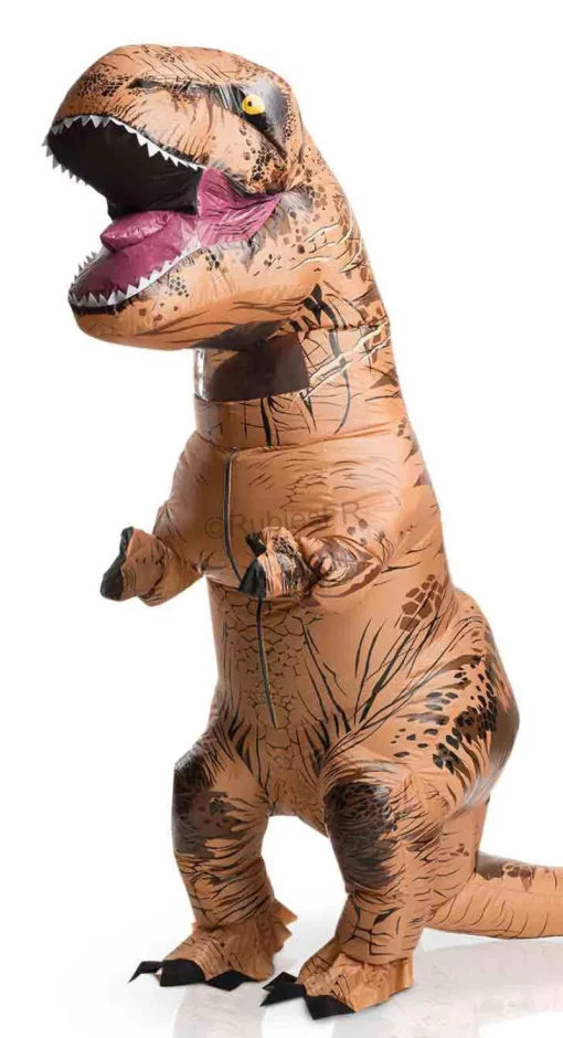 Kinderen Euro Shop Opblaasbaar Dinosaurus Verkleedpak T-Rex - Maat 116