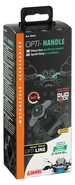Euro Shop OPTI-CASE Stuur Bevestiging Ø 16->32mm