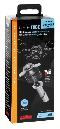 Euro Shop OPTI-CASE Stuur Bevestiging Ø 17-20,5mm