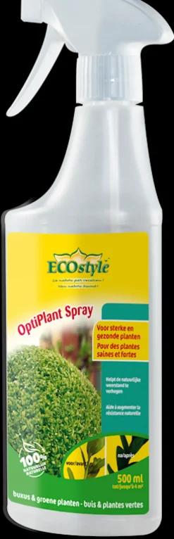 Ecostyle Optiplant buxus spray en groene planten meststof 500 ml