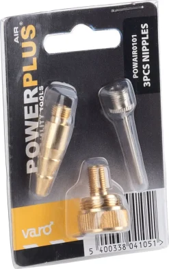 Powerplus 3 opzetstukken compressor