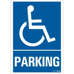 Pickup Parking minder - validen 23 x 33 cm