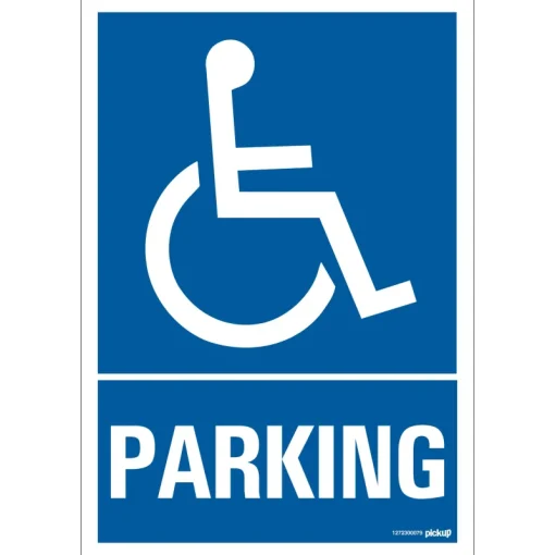 Pickup Parking minder - validen 23 x 33 cm