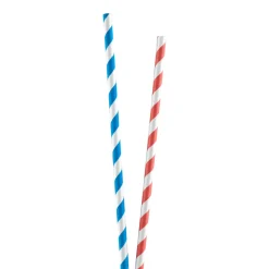DDD Party rietjes blauw 25 stuks