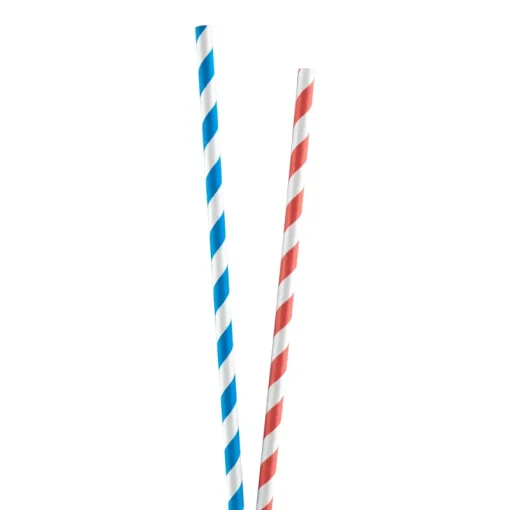DDD Party rietjes blauw 25 stuks