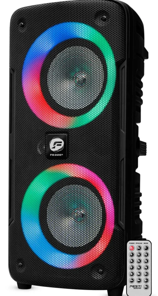 Euro Shop Party speaker 2x6" woofer