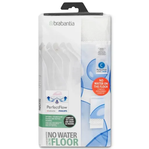 Brabantia Perfect flow overtrek 124 x 45 cm bubbles