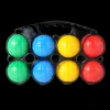 Angel Sports Petanqueballen 8 stuks plastiek
