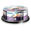 Philips DVD-R 4,7 GB 16x spindle 25 stuks