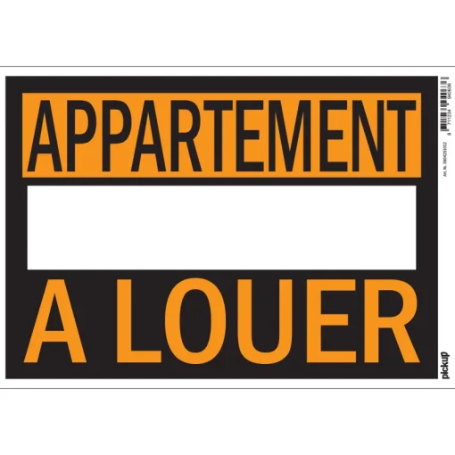 Pickup Pictogram appartement à louer 23 x 33 cm