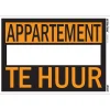 Pickup Pictogram appartement te huur 23 x 33 cm