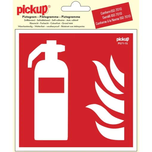 Pickup Pictogram brandblusser 15 x 15 cm