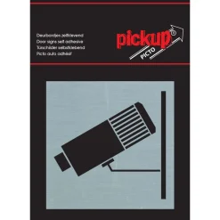 Pickup Pictogram camerabewaking aluminium