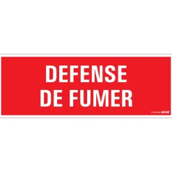 Pickup Pictogram défense de fumer 33 x 12 cm