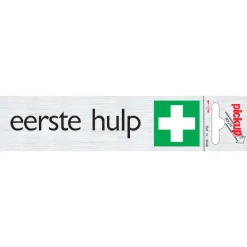Pickup Pictogram eerste hulp aluminium 16,5 x 4,4 cm