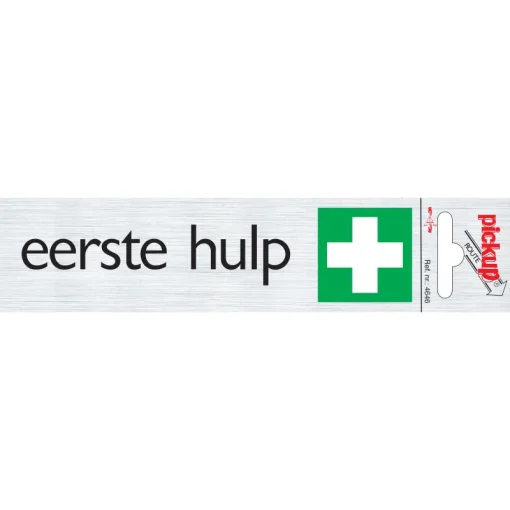 Pickup Pictogram eerste hulp aluminium 16,5 x 4,4 cm