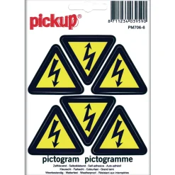 Pickup Pictogram elektrische spanning 10 x 10 cm