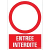 Pickup Pictogram entrée interdite 23 x 33 cm