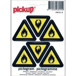 Pickup Pictogram explosieve stoffen 10 x 10 cm