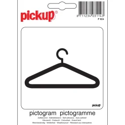 Pickup Pictogram garderobe 10 x 10 cm