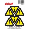 Pickup Pictogram gevaar 10 x 10 cm