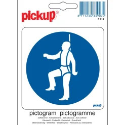 Pickup Pictogram harnas 10 x 10 cm