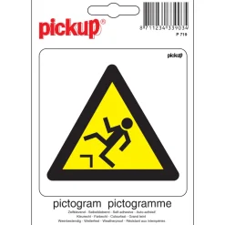 Pickup Pictogram hoogteverschil 10 x 10 cm