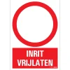 Pickup Pictogram inrit vrijlaten 23 x 33 cm