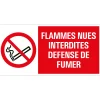 Pickup Pictogram interdit de feu 15 x 30 cm