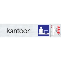 Pickup Pictogram kantoor aluminium 6,5 x 4,4 cm