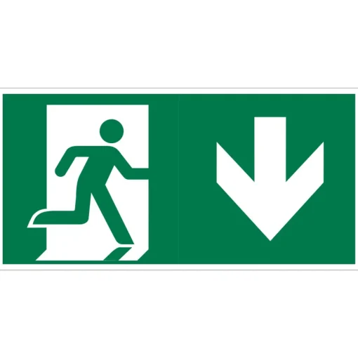 Pickup Pictogram naar beneden 15 x 30 cm